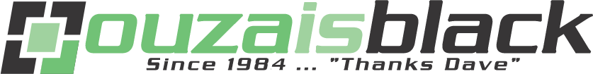 OuzaIsBlack classic logo